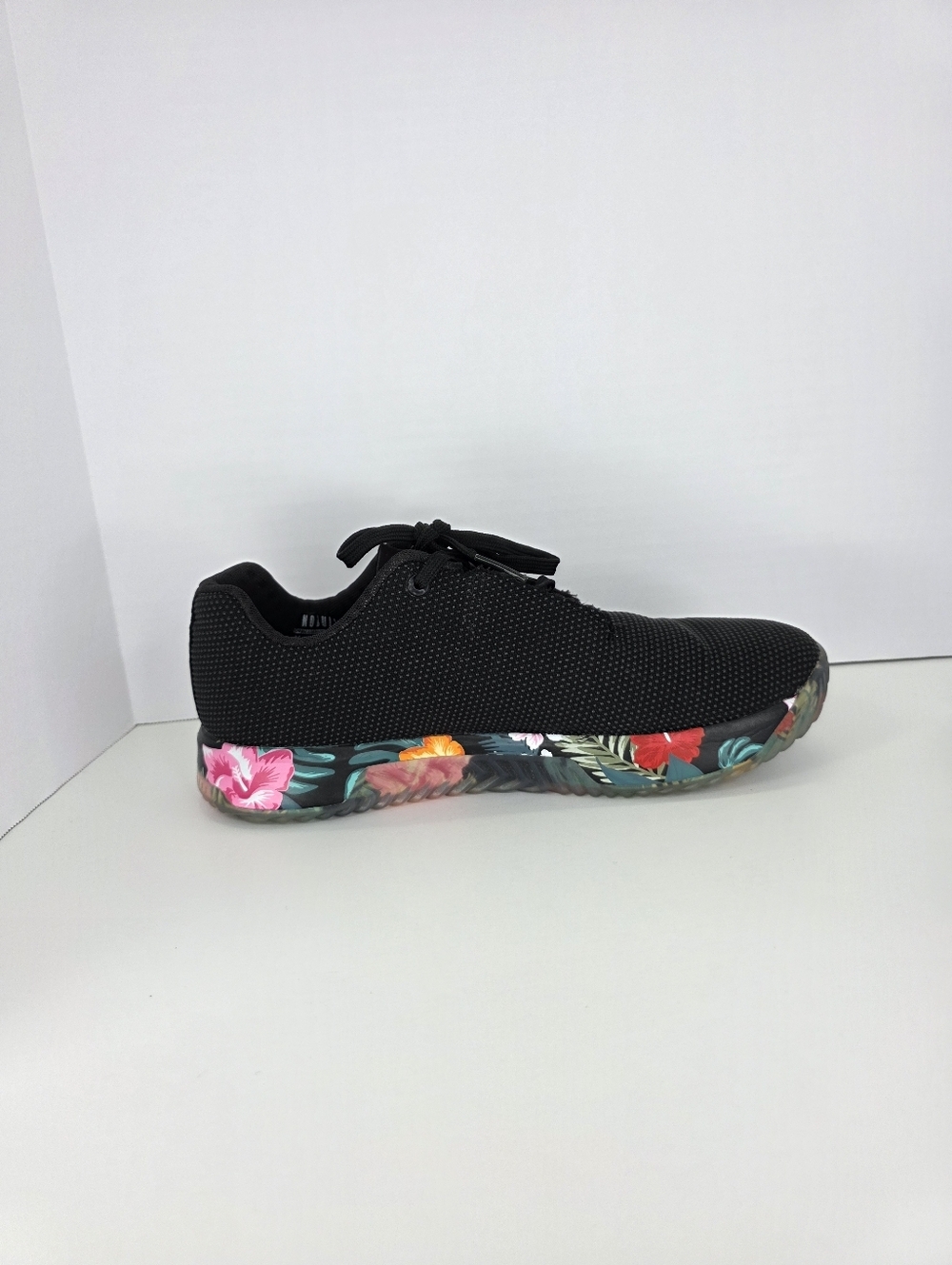 NOBULL Impact Sneaker Men's 9.5 Women's 11 Trainer SuperFabric Midnight Tropical - Picture 12 of 16